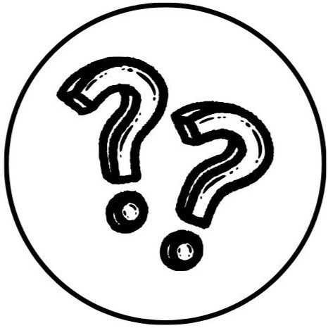 Circle with question marks