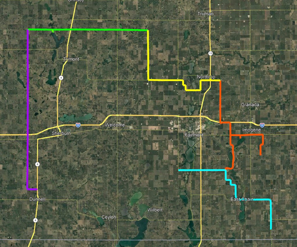 Martin County Ring construction phases