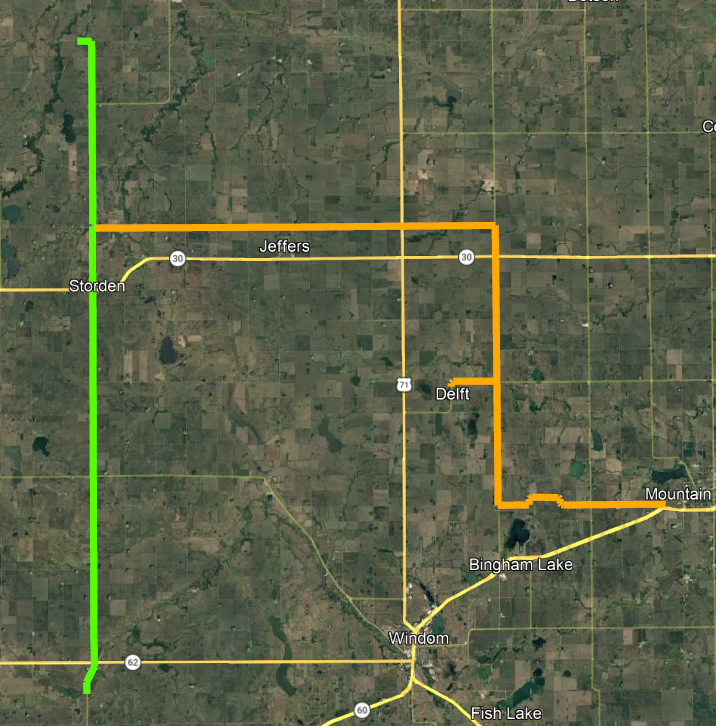 Cottonwood ring fiber distribution